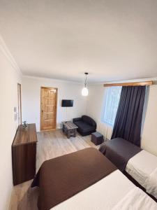 Letto o letti in una camera di Guest House on Meskheti