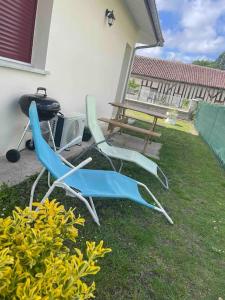 Κήπος έξω από το Appartement à 15 min des plages +1 φωτογραφίες