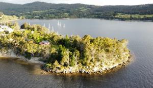 Paesaggio naturale nelle vicinanze of country house