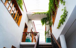 Balkón nebo terasa v ubytování Hotel Casa del Fraile