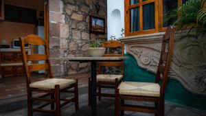 Posezení v ubytování Hotel Casa del Fraile