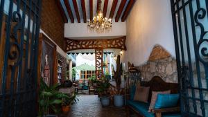 Posezení v ubytování Hotel Casa del Fraile
