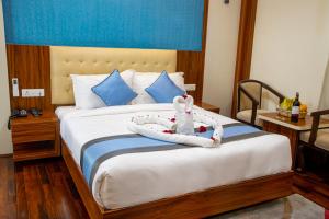 Кровать или кровати в номере Hotel Dreams Connect GRB 2