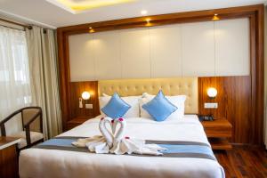 Кровать или кровати в номере Hotel Dreams Connect GRB 2