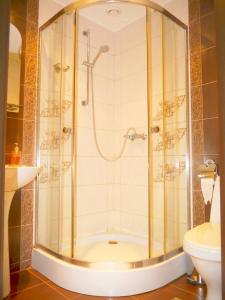 Koupelna v ubytování Kizhi ART Hotel Kharkiv