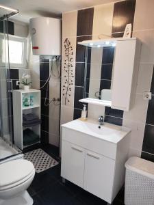 Kúpeľňa v ubytovaní Zagreb Creative Apartments APP 2