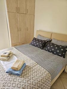 Ein Bett oder Betten in einem Zimmer der Unterkunft Villa Zeus