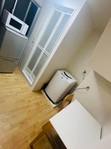 Postel nebo postele na pokoji v ubytování MK STUDIO HONCHO l 本町