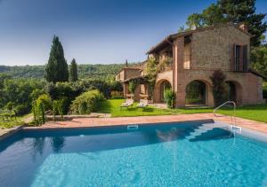 Bazén v ubytování Villa Mandorlo - Pomaio Wines & Hospitality nebo v jeho okolí