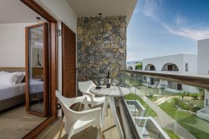 Balkón alebo terasa v ubytovaní Gaia Garden