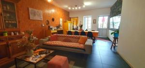 Posezení v ubytování A-Típica GuestHouse