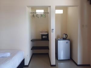 Postel nebo postele na pokoji v ubytování Melaya Beach Resort Room Double