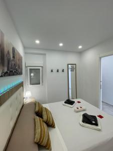 Posteľ alebo postele v izbe v ubytovaní Apartamento Costa de Almería a 50m Playa San Miguel