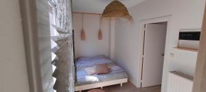 Postel nebo postele na pokoji v ubytování Centrum luxe appartement Ost 2 plus 2