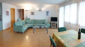 TV a/nebo společenská místnost v ubytování Haus Alpsägu, Bettmeralp