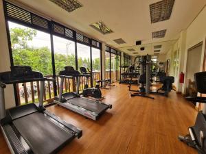 Fitness centrum a/nebo fitness zařízení v ubytování Cebu One Oasis Fully Furnished Studio with balcony
