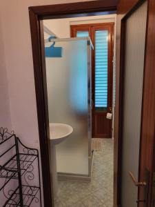 Koupelna v ubytování B&B Figura Apartments