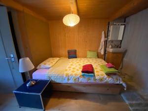 Postel nebo postele na pokoji v ubytování Casa Vegana