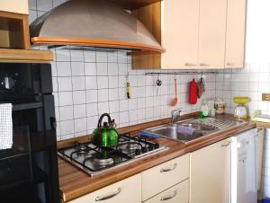 A kitchen or kitchenette at Checchi House Még 33 kép