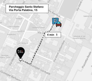 Fotografie z fotogalerie ubytování ACADAMIS - GARIBALDI 9 BIS - Piazza Castello v Turíně