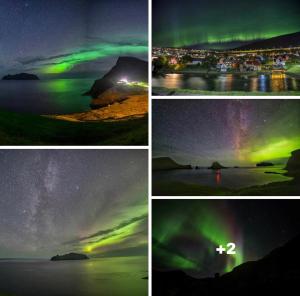 Imagen de la galería de The Cozy red house with Amazing sea view, en Morskranes