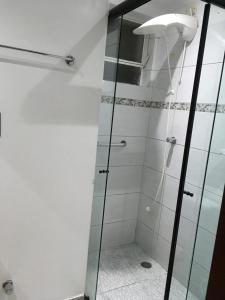 A bathroom at Loft aconchegante próximo Consulado Americano e Hospital Conceição