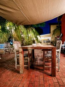 Patio o area all'aperto di Woodstock Palmresort Curaçao
