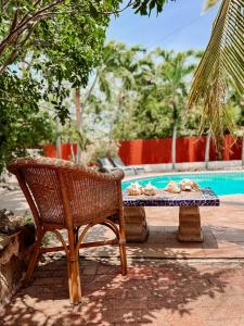 Piscina di Woodstock Palmresort Curaçao o nelle vicinanze