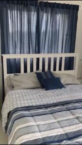 Postel nebo postele na pokoji v ubytování Apartamento amueblado en club de playa Nueva Romana