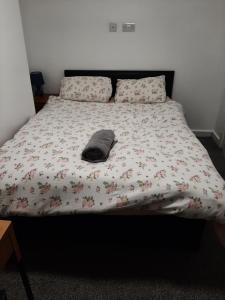 Ein Bett oder Betten in einem Zimmer der Unterkunft Exclusive Self-contained flat in Middlesbrough