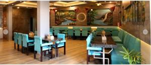 Hotel Annpurna Regency的休息区