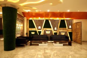 Hotel Annpurna Regency的休息区