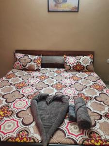 Letto o letti in una camera di Yb home