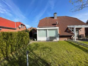 Bygningen som feriehuset ligger i