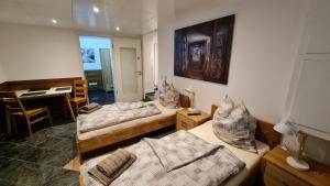 Ein Bett oder Betten in einem Zimmer der Unterkunft Handwerkerwohnung-Monteurunterkunft