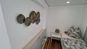Ein Bett oder Betten in einem Zimmer der Unterkunft Handwerkerwohnung-Monteurunterkunft