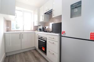 Køkken eller tekøkken på Crawley House