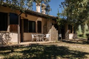 Bygningen som feriehuset ligger i