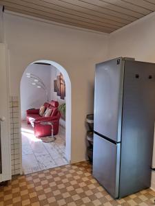 Posezení v ubytování Forsthaus an der Cloef