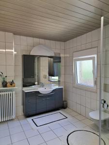 Koupelna v ubytování Forsthaus an der Cloef