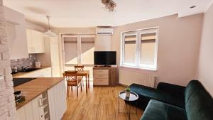 Kuchyňa alebo kuchynka v ubytovaní Apartament Młynarska