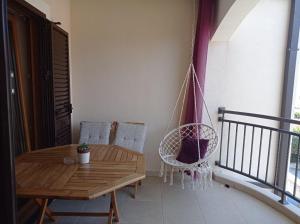 Balkón nebo terasa v ubytování Apartment Lila