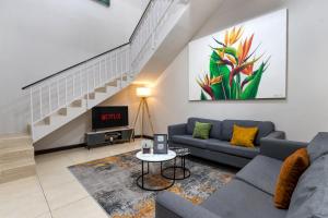 Χώρος καθιστικού στο Green Villa - 4BR Luxury Villa - Nusa Dua Beach by Globalstay