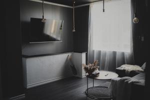 MaxiMar Apartment With Sauna的休息区