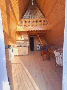Kuchyň nebo kuchyňský kout v ubytování Paradise cottage