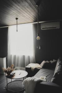 MaxiMar Apartment With Sauna客房内的一张或多张床位