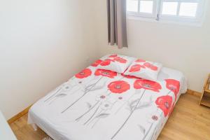 Postel nebo postele na pokoji v ubytování Location saisonnière bel appartement