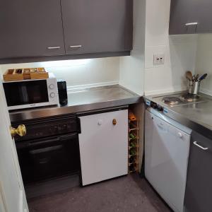 Kuchyň nebo kuchyňský kout v ubytování BAQUEIRA BERET, Apartamento a pie de pistas