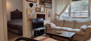 Posezení v ubytování BAQUEIRA BERET, Apartamento a pie de pistas + 9 fotografií