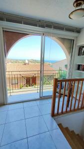 Balkón nebo terasa v ubytování Appartement Collioure le haut